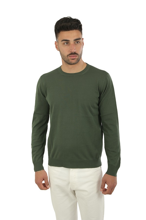 Maglia Drumohr Girocollo Bosco